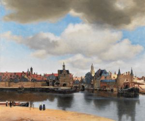 Вид Делфта 1660-1661 г.